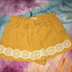 Yellow Shorts